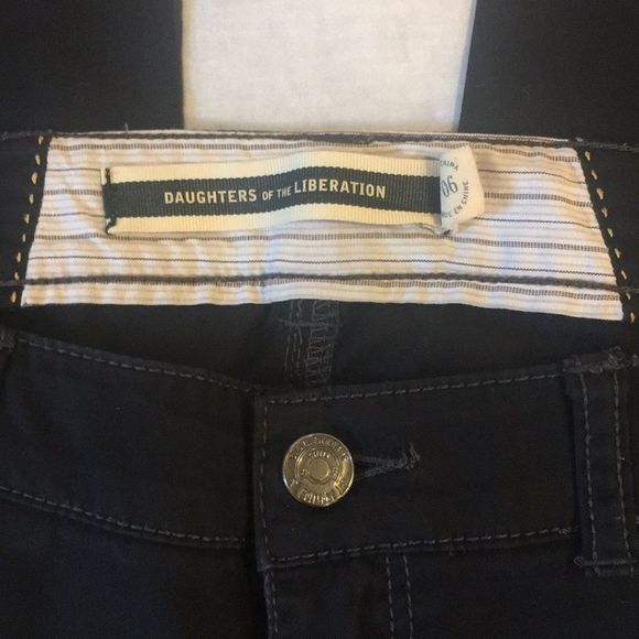 Like New, Anthropologie DOL, Black Ankle Pants - Picture 4 of 10